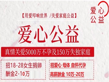 宁蒗捐卵助孕生子 爱心志愿者招募